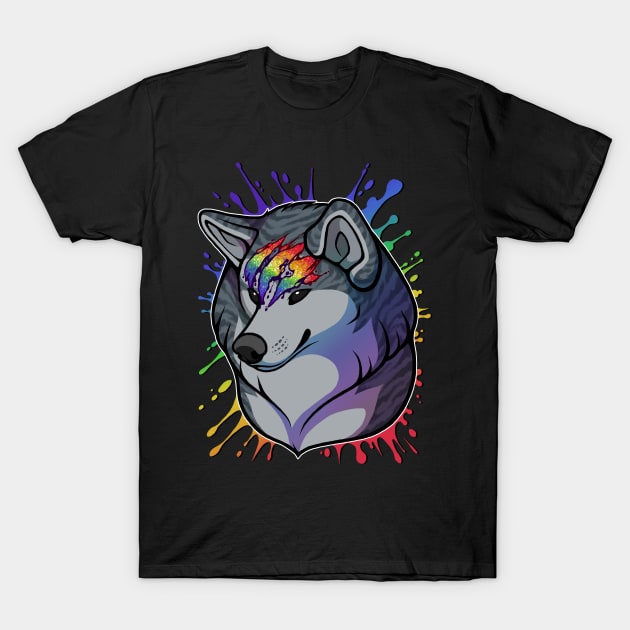 Ginga Nagareboshi Gin Pride - Gay Rainbow LGBT T-Shirt by FlannMoriath